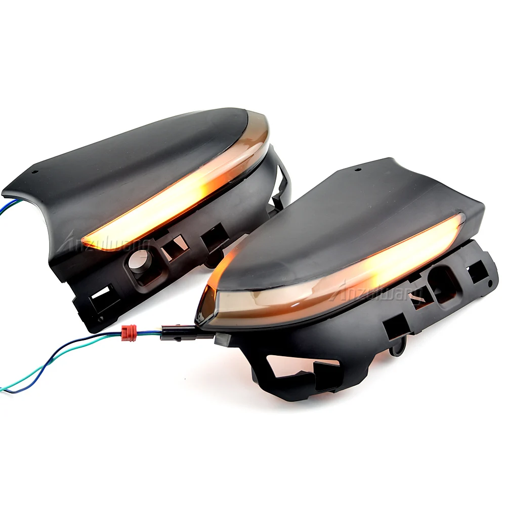 Последовательная мигающая зеркальная лампа светодиодный указатель поворота