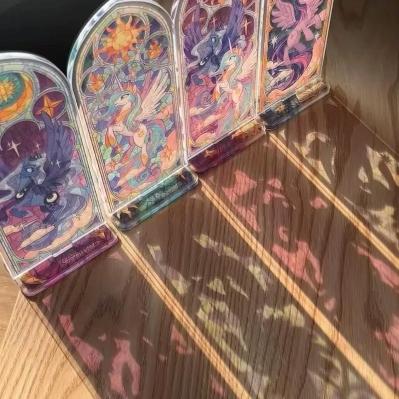 Мой маленький пони космическая принцесса цветное окно акриловая подставка