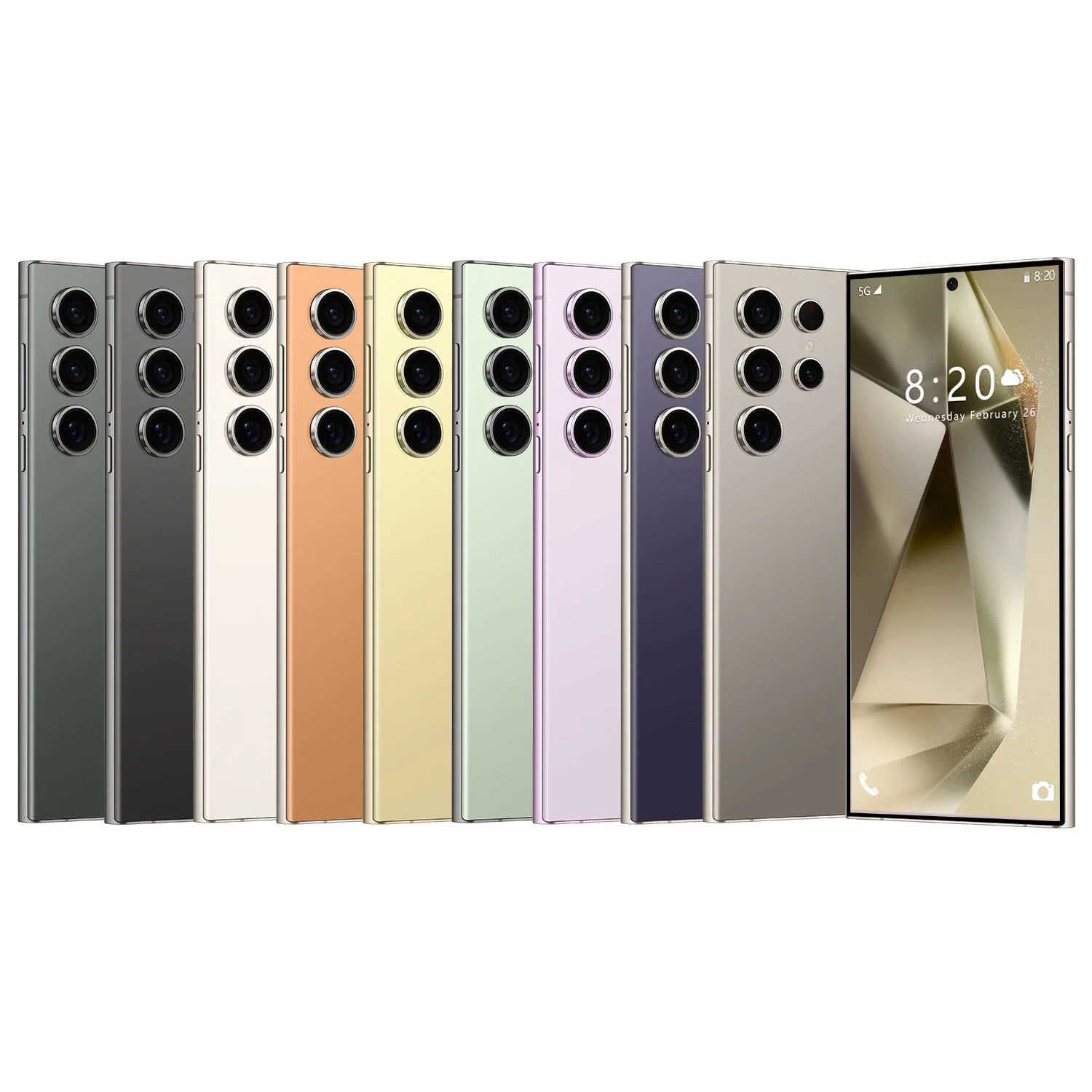 yyhcGlobal Версия новый S24 Ultra 7 3 дюйма 16 ГБ + 1 ТБ Android 13 бандаж смартфонов Global 5G дешевые