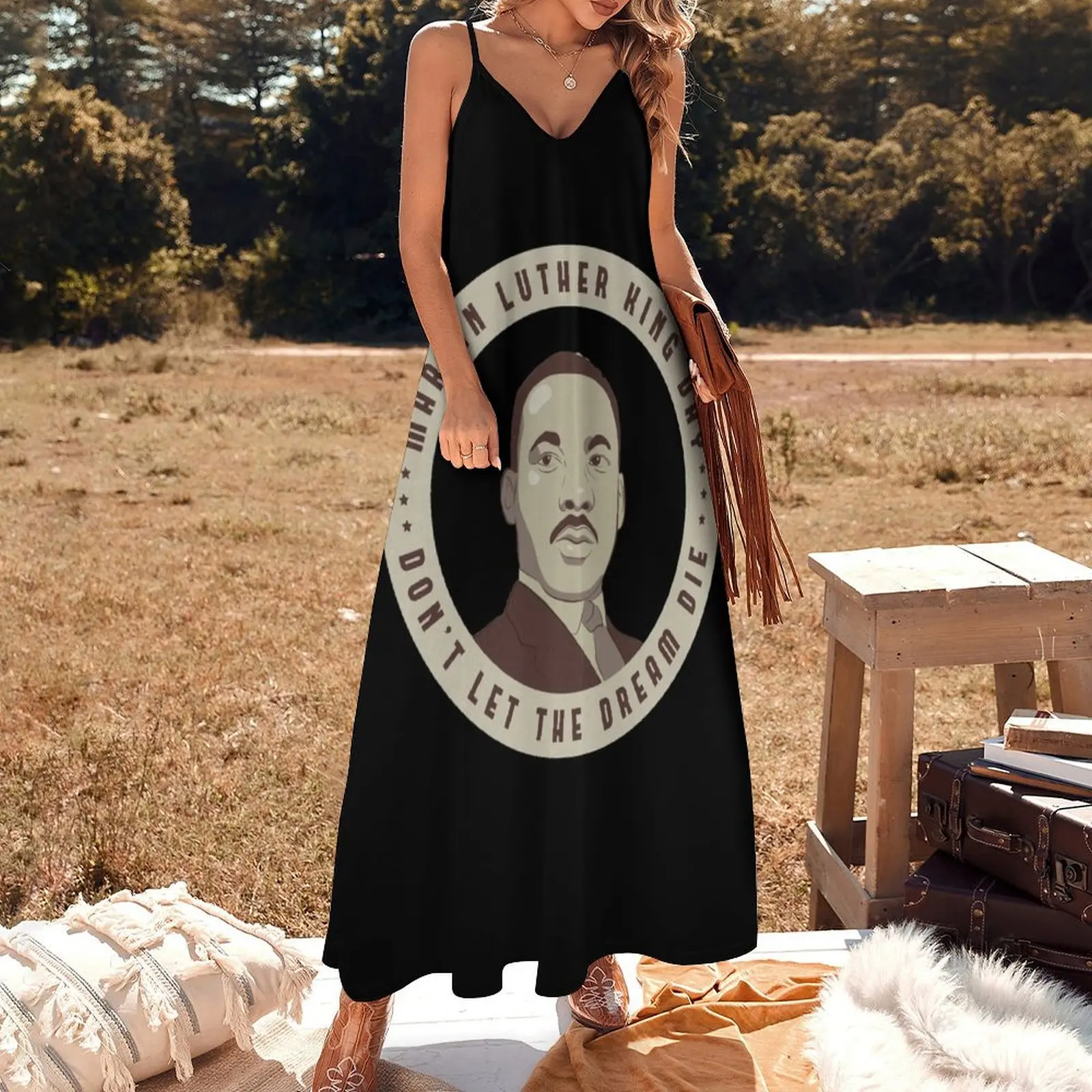 Женское платье Martin Luther King – Don’t Let the Dream Die из полиэстера