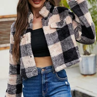2021 autumn new street style pattern womens fashion self cultivation new single breasted lapel long sleeve pocket short jacket