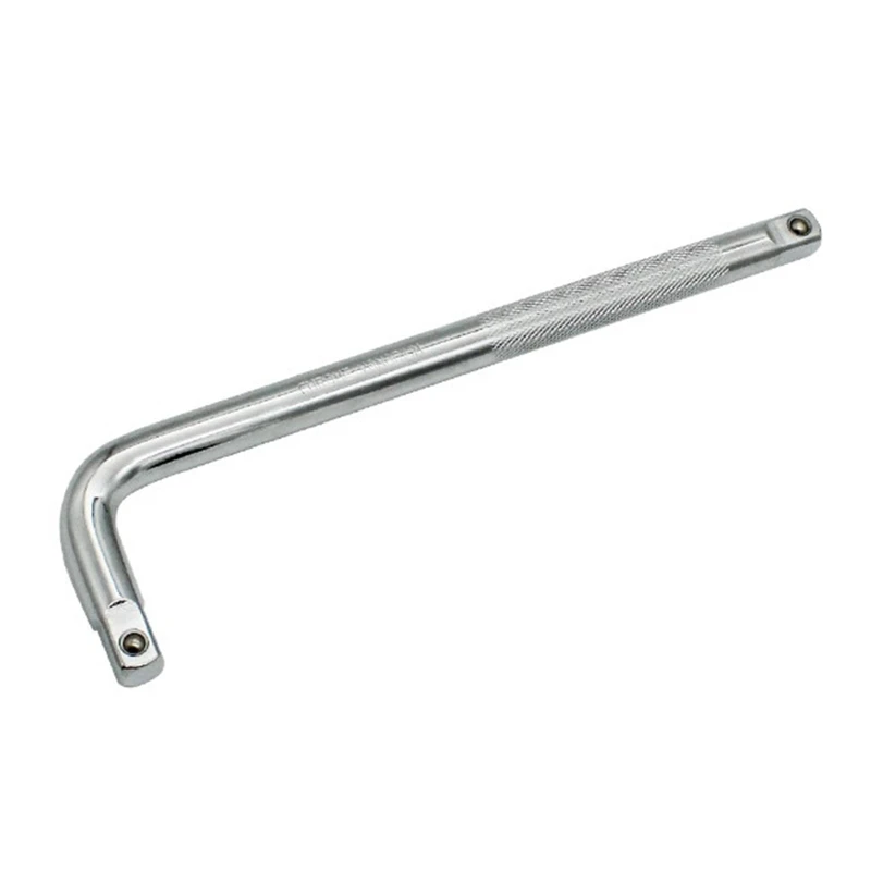 

M17D 10-inch L‑Shape Wrench with 9 Pcs Socket Set Cr-V Steel 1/2in Tool Set Metric 1/2" Impact Shallow Socket Set with Case