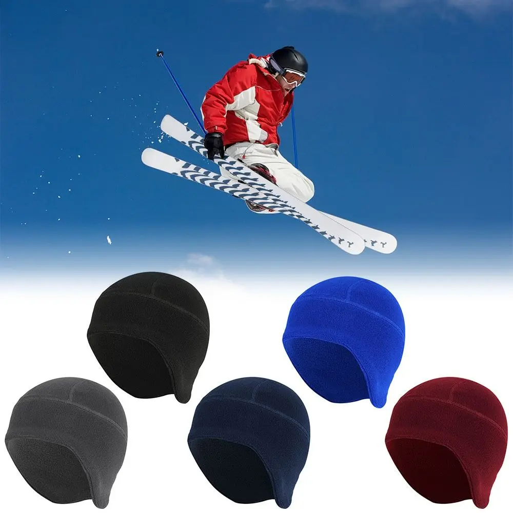 

And Winter Running Outdoor Sports Polar Fleece Cold Protection Ski Balaclava Thermal Cap Motorcycle Hat Helmet Liner