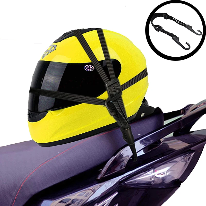 

Веревка для багажа на мотоциклетный шлем, эластичная лента для крепления багажа, аксессуары для мото оборудования