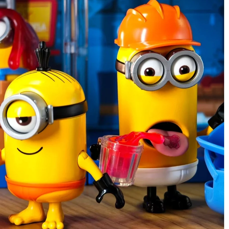 Фото Горячая распродажа: Blokees Minions Partner Magical Version First Shot Bob Kevin Jam Factory — шарнирные фигурки Боба и Кевина, мультяшные аниме-персонажи №4