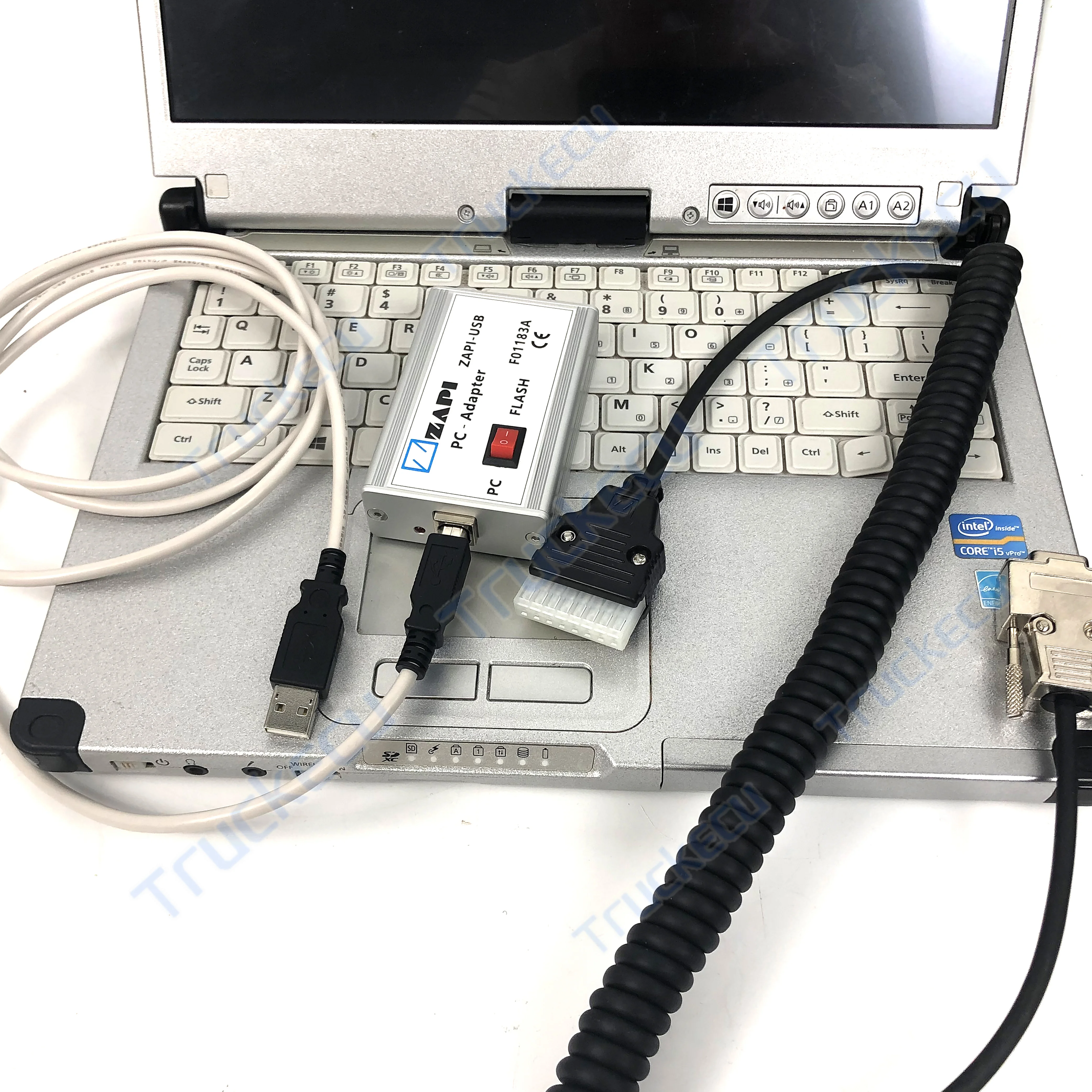 Ноутбук C2 для 9-контактного консольного интерфейса ZAPI диагностический