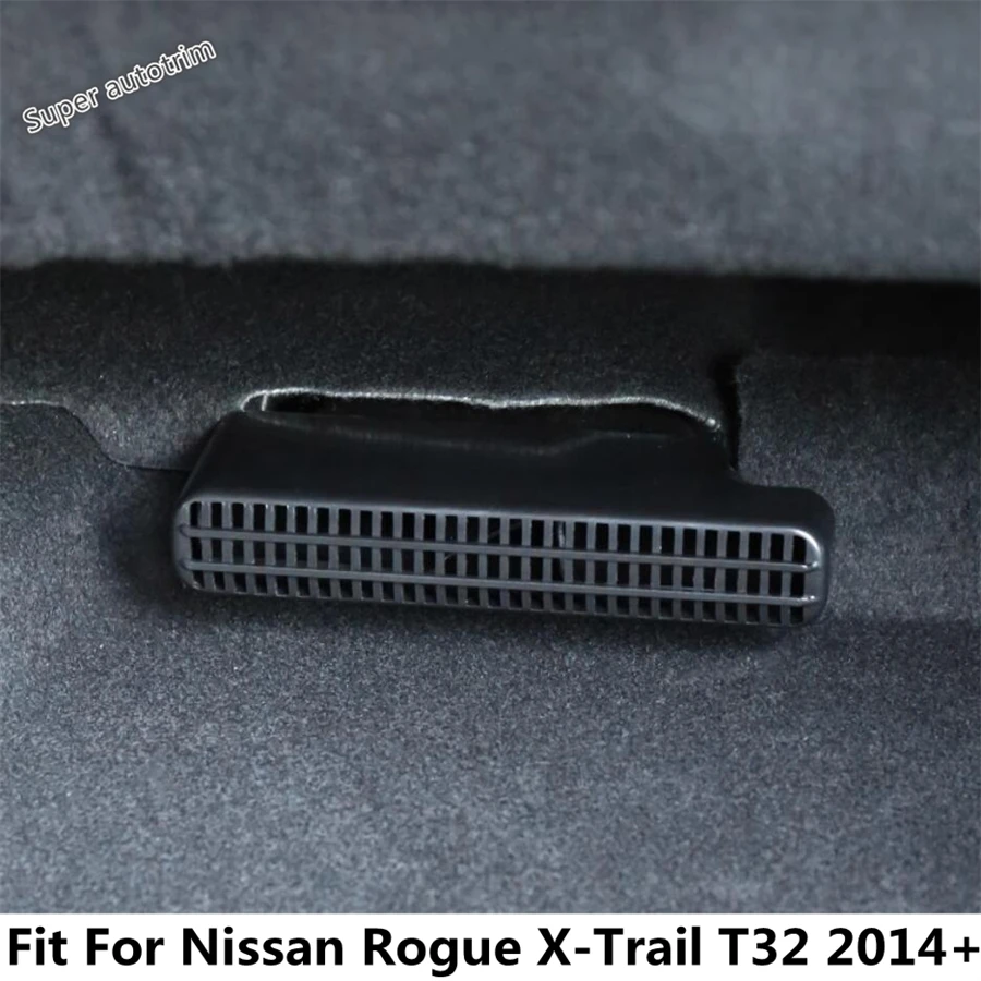 

2PCS Seat AC Heat Floor Air Conditioner Duct Vent Outlet Grille Dust Cover Accessories For Nissan Rogue X-Trail T32 2014 - 2020