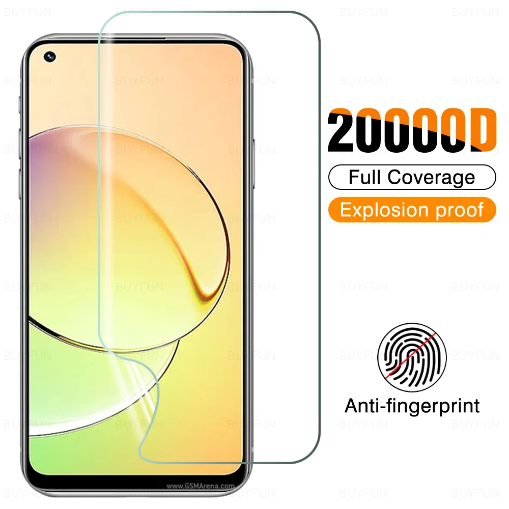 Мягкая Гидрогелевая пленка 20000D с полным покрытием для Oppo Realme 10 9i 9 Pro Plus 4G 5G 8i 8pro 7 7pro 6 6s 6pro 5 5s 5pro, защитная пленка