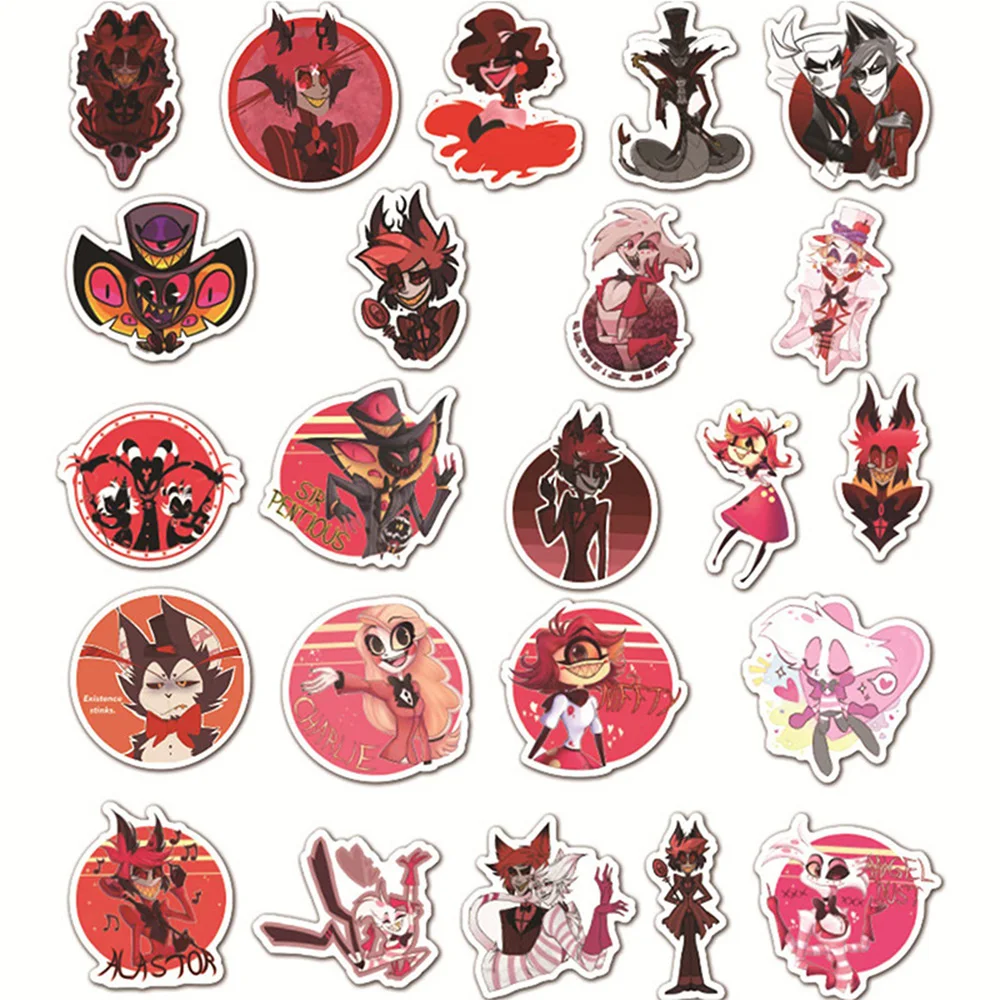 10/30/50 шт. потрясающие аниме-наклейки с боссом крутая мультяшная