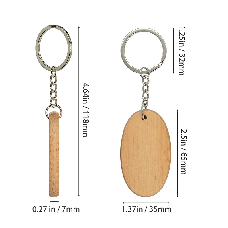 30 шт. деревянные Брелоки для ключей