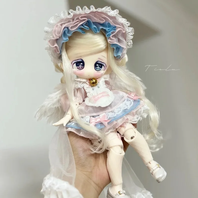 Фото Новинка в наличии: Серия Sweet Velvet Window Display Series Three In Six Bjd Blind Box – подвижная кукла, милая, модная, настольное украшение, подарок. №5