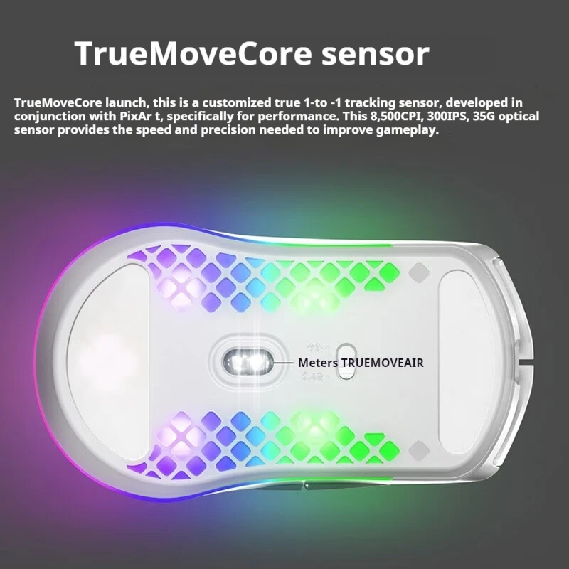 Беспроводная мышь Steelseries Aerox 3 Ghose Wl трехрежимная Bluetooth беспроводная Truemove Air
