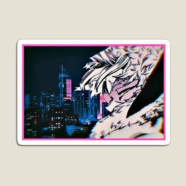 

Hawks Pov ночной полет в городе Магнитный домашний держатель милый для детской красочной магнитной холодильника