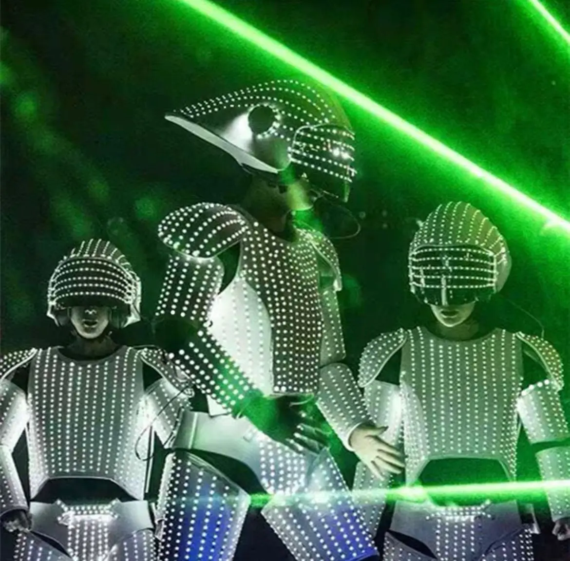 Женский костюм-робот сценическая куртка костюм для косплея лазерный ночного