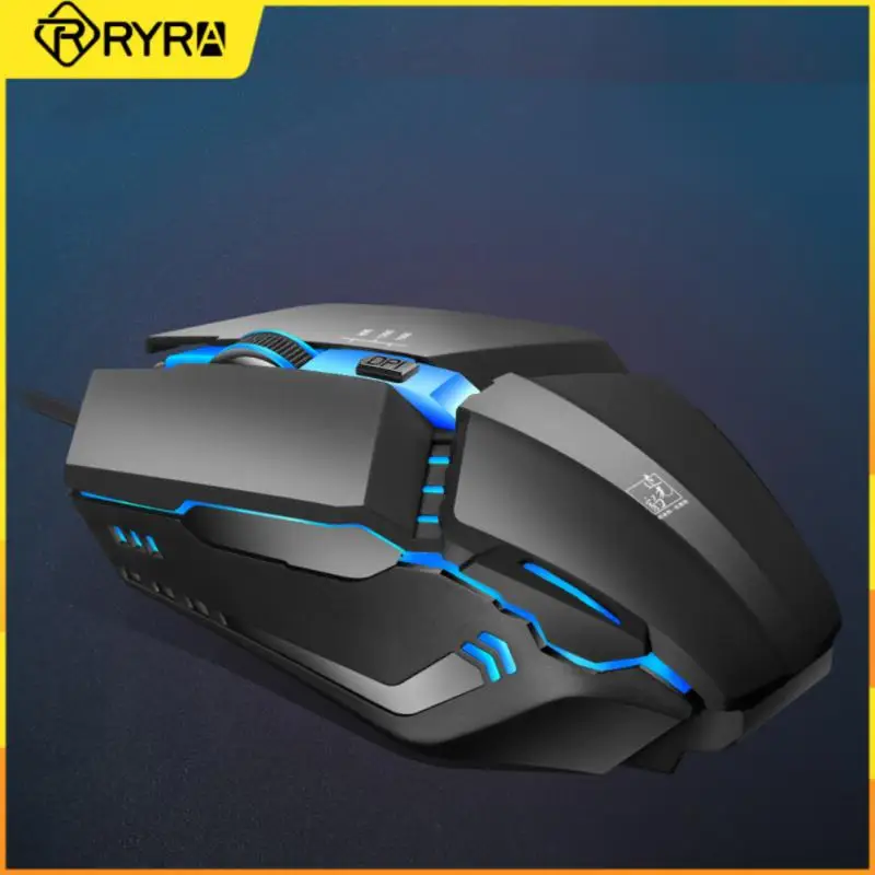 

RYRA K3 wired mouse usb luminous computer competitive game mouse peripheral ergonomics wired gaming mouse 4D buttons adjustable