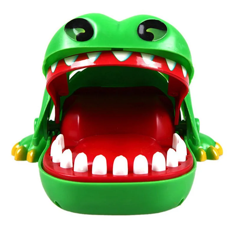 

Big mouth crocodile biting finger Game Funny Toy Gift Funny Gags Novetly Toys For Kids Crocodile Dentist Bite Prank Toys