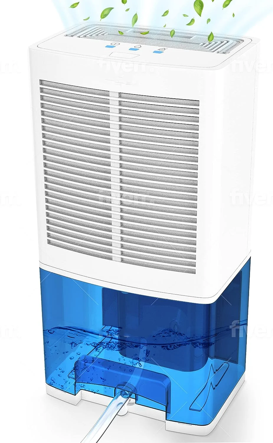 

Dehumidifier with 2000ml(68oz) with Exhaust Hose, Portable Dehumidifier for Basement that Covers 350 Sq.Ft, 3100 CuFt. for Home