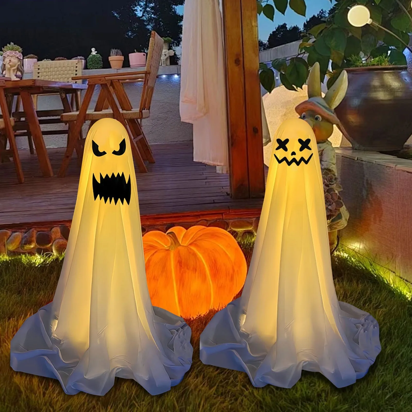 85 См Искусственная Паутина Веревка Украшение На Хэллоуин С Батарейкой Белые