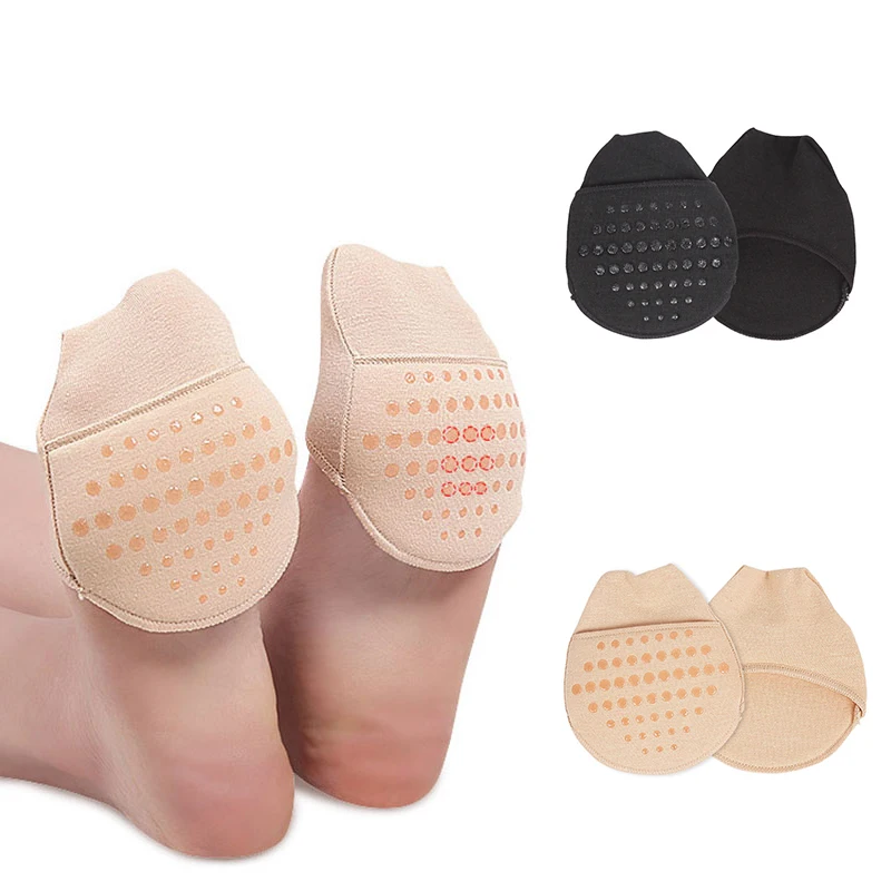 High Heels Slipper Half Palm Socks Insoles Forefoot Pads Forefoot Socks Non-slip Summer Silicone Breathable Female
