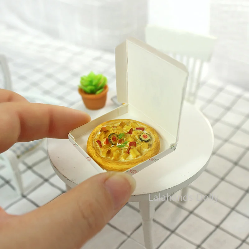 

Doll House Creative Simulated Pizza Model DIY Mini Kitchen Food Play Toys Accessories