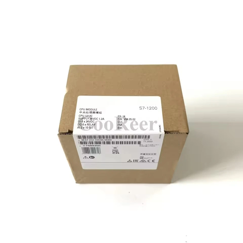 Модуль S7-1200 6ES7212-1BE40-0XB0 6ES7212-1HE40-0XB0 6ES7212-1AE40-0XB0 6ES7212-1HF40-0XB0 6ES7212-1AF40-0XB0 Совершенно новый