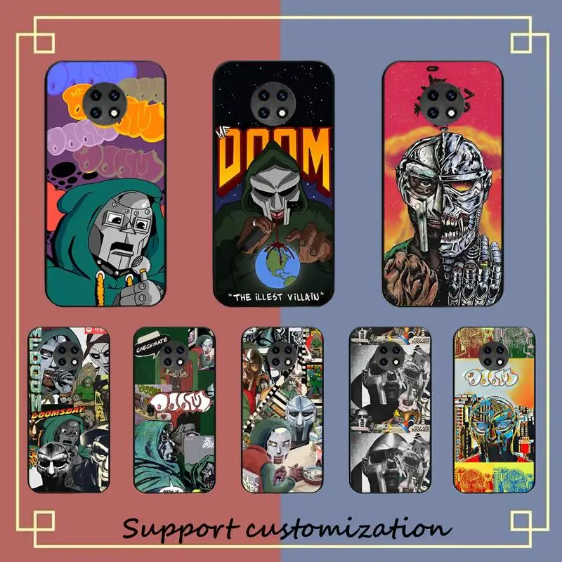 

MF DOOM Rapper Phone Case for Redmi 5 6 7 8 9 A 5plus K20 4X S2 GO 6 K30 pro
