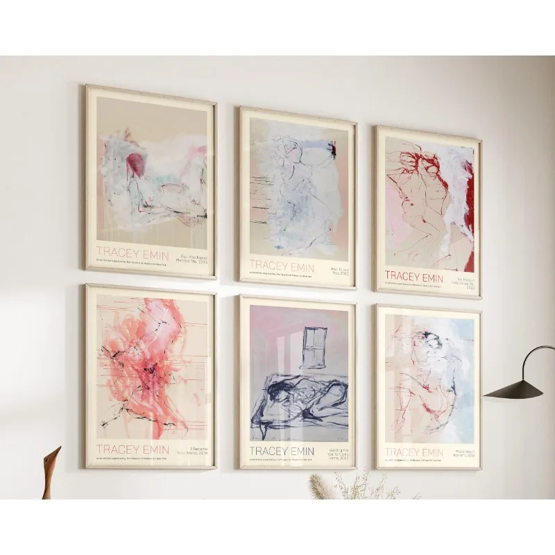 Tracey Emin современные произведения искусства абстрактный феминистский постер