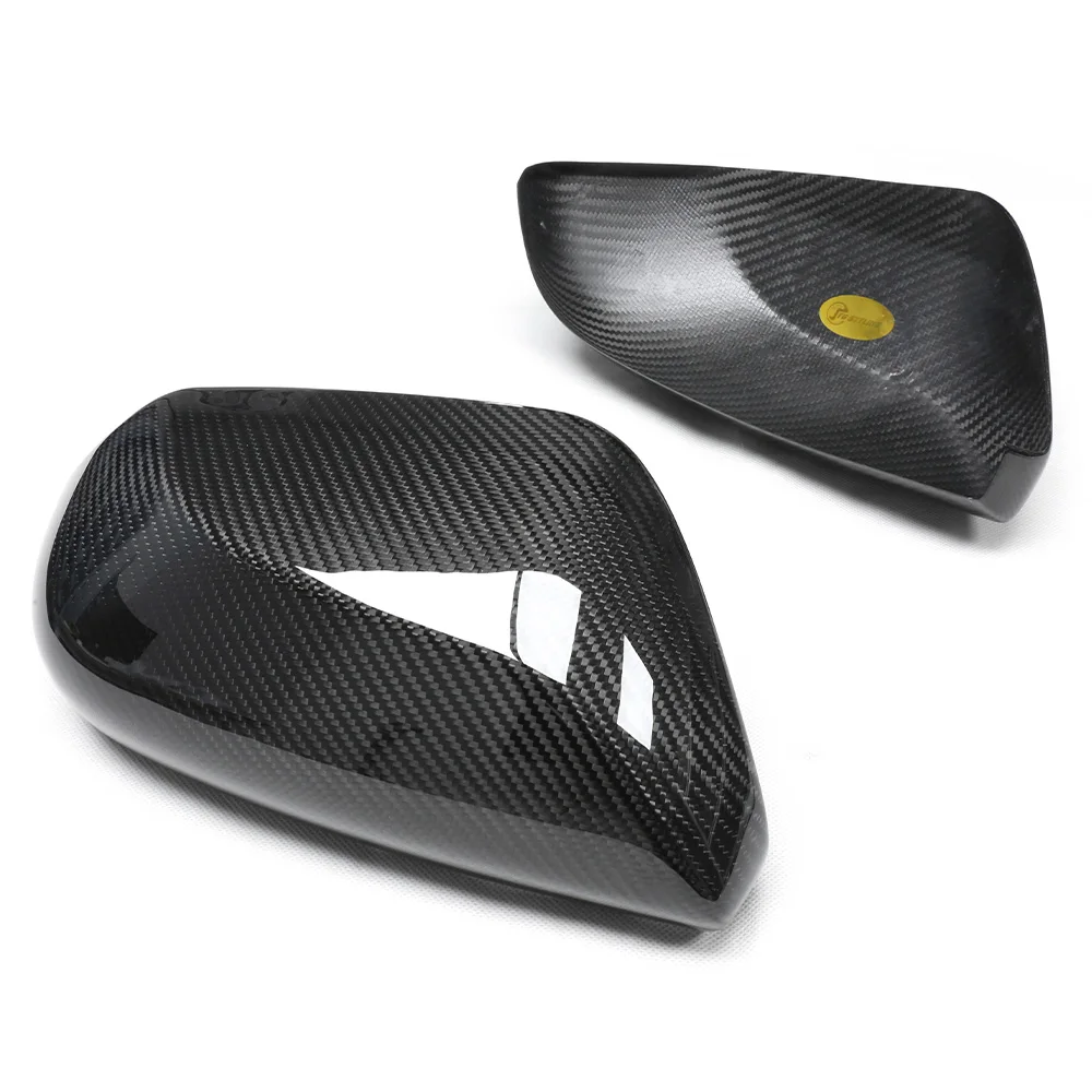 Для Toyota Camry Avalon IZOA C-HR настоящий сухой карбоновый вид сзади наклейка на зеркало