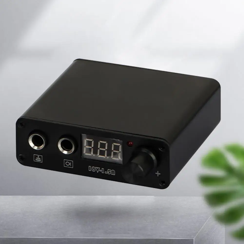 

Functional Tattoo Power Compact Convenient Solid Color Tattoo LCD Display Power Supply Adapter