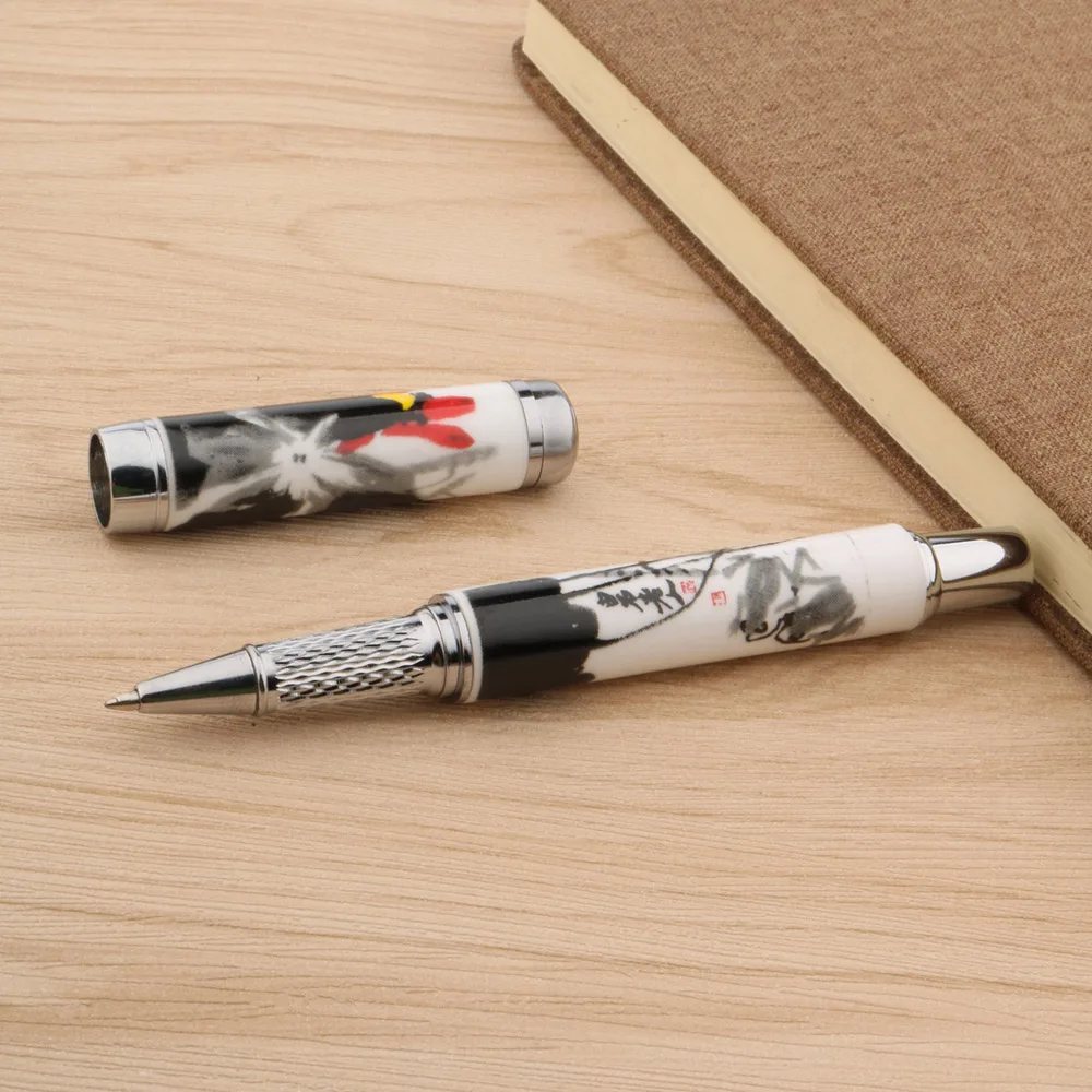 

Керамическая шариковая ручка Chouxiongluwei красная