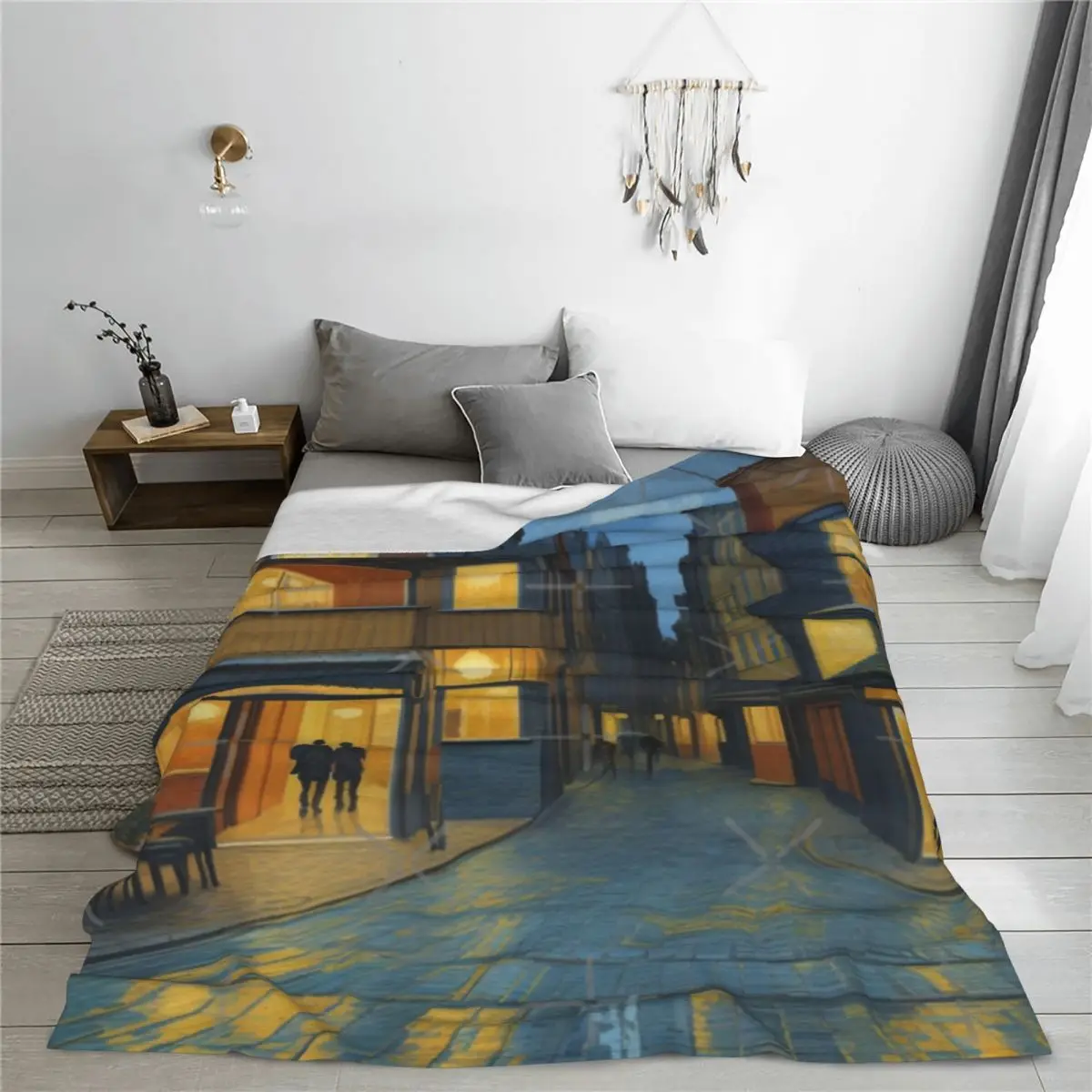 Средневековое французское одеяло Винсента Ван Гога покрывало на кровать для