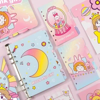 cartoon separator page a5 a6 color index page classification page planner journal book loose leaf replacement core accessories