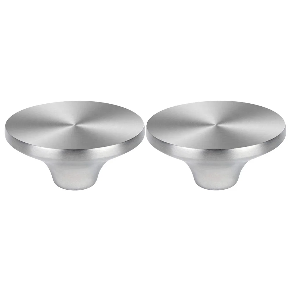 

Lid Pot Knob Handle Replacement Knobs Cover Pan Cookware Cap Crock Oven Handgrip Steel Holder Wok Saucepanmetal Silver Handles