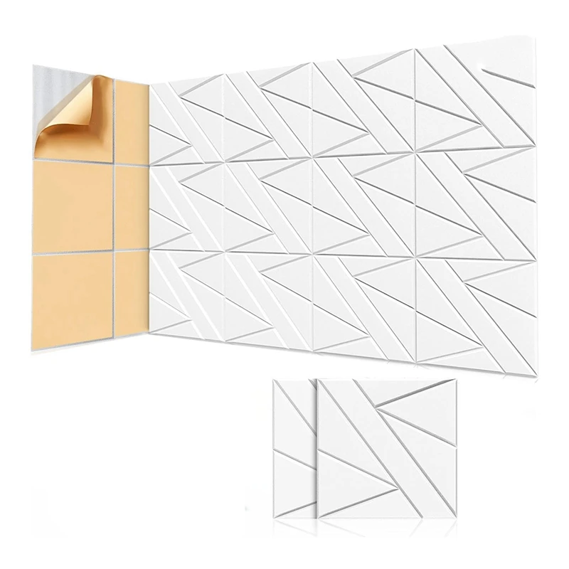 8 шт./упаковка самоклеящиеся вспененные панели 12 х12х0 47 дюймов