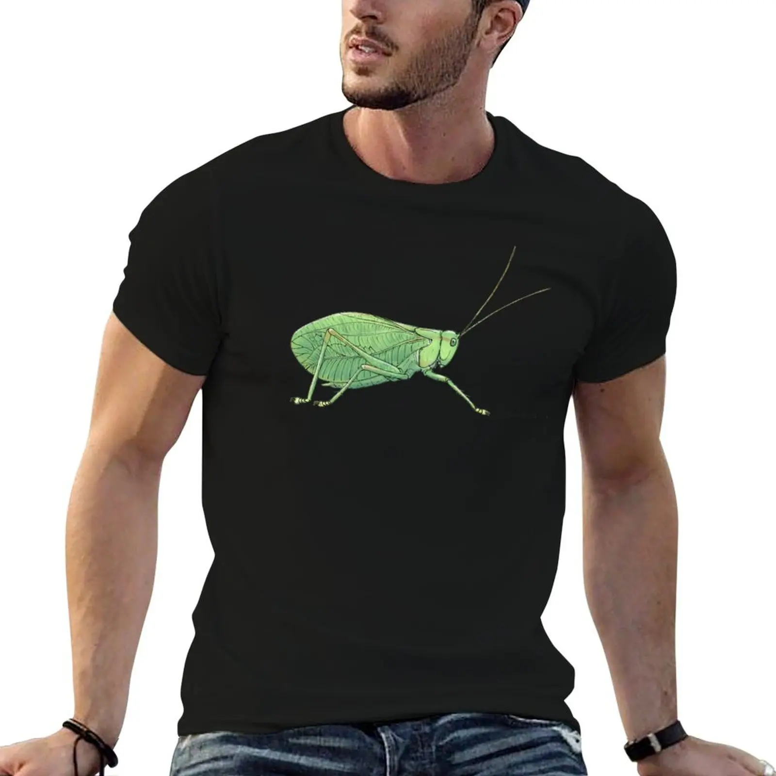 Футболка Permotettigonia gallica аниме белые мужские футболки для мальчиков