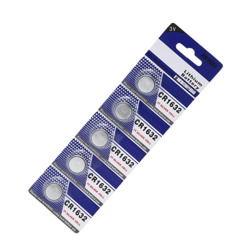Качественные металлические батарейки-таблетки DXAB CR1632 обеспечивают надежную