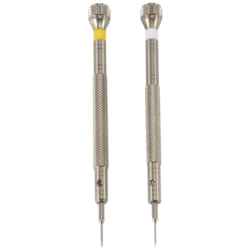 

2Pcs/Lot 0.6Mm,0.8Mm Flat Type Watch Repair Screwdrivers,Watchmaker Repair Tools Set Screwdrivers
