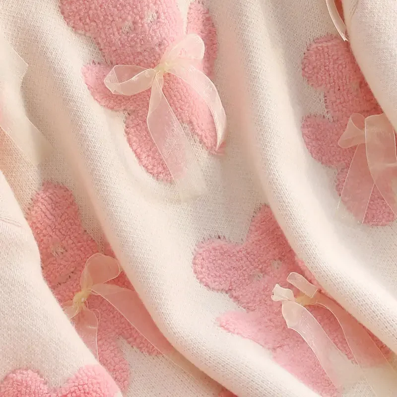 Женские пуловеры с бантами Matakawa