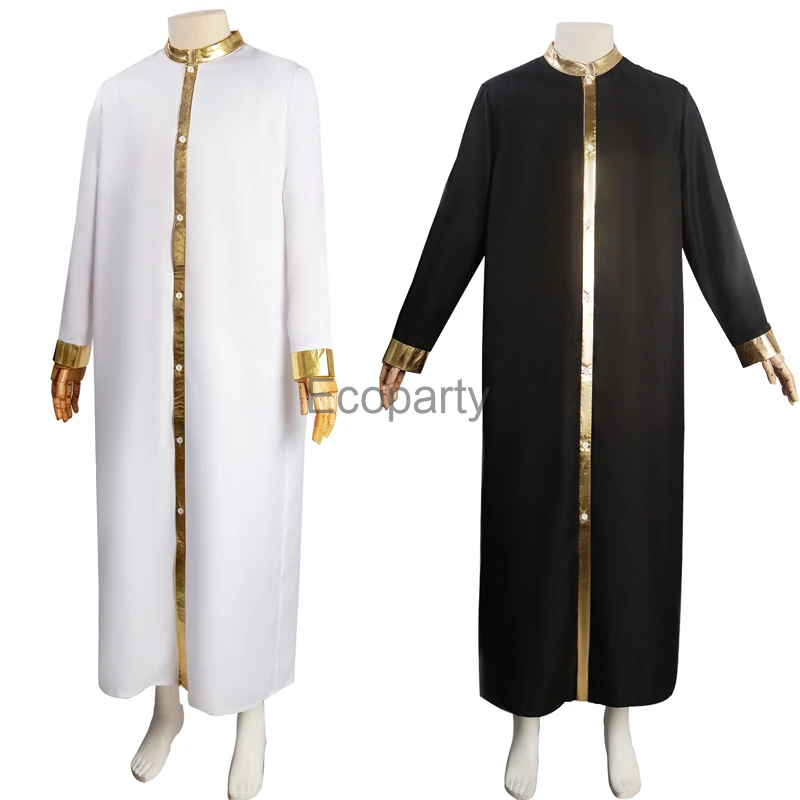 Мужские костюмы средневековой веры черный белый католическая церковь
