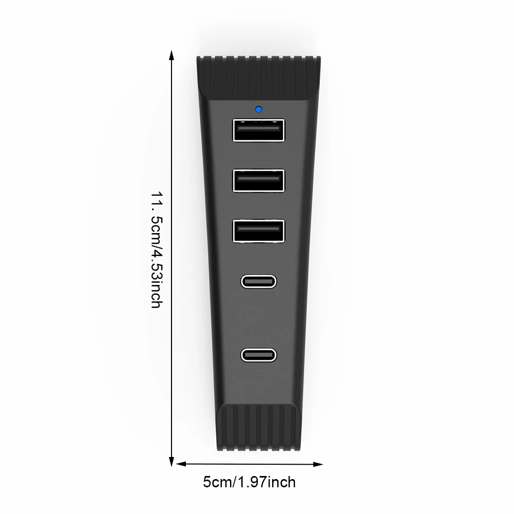 5-портовый USB-концентратор Высокоскоростной удлинитель дополнительного USB-порта