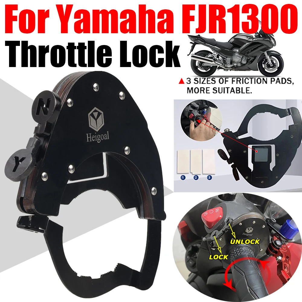 

For Yamaha FJR1300 FJR1300A FJR1300AS FJR 1300 A AS 1300A Motorcycle Accessories Cruise Control Handlebar Throttle Lock Assist
