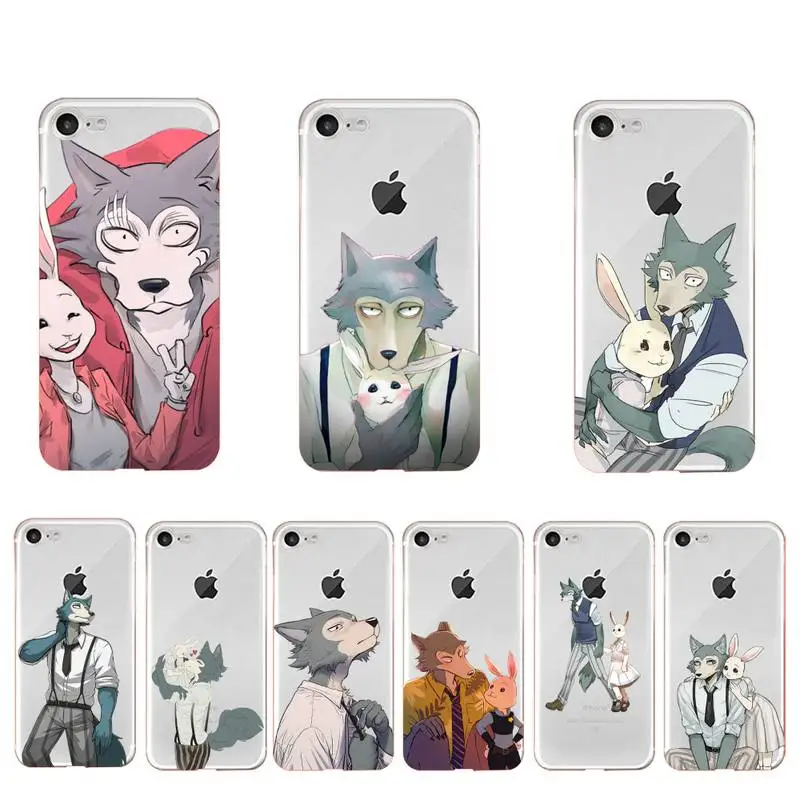 

FHNBLJ BEASTARS Phone Case for iPhone 11 12 13 mini pro XS MAX 8 7 6 6S Plus X 5S SE 2020 XR case