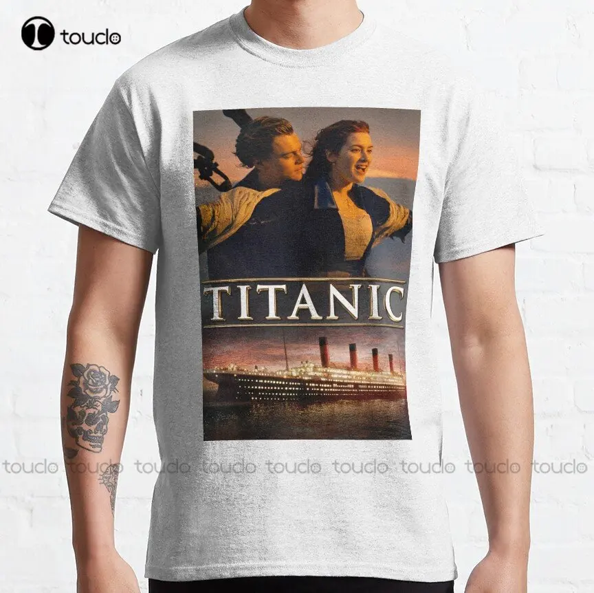 

Movies You Titanic Poster - Classic T-Shirt Custom Aldult Teen Unisex Digital Printing Tee Shirts Custom Gift Xs-5Xl Tshirt