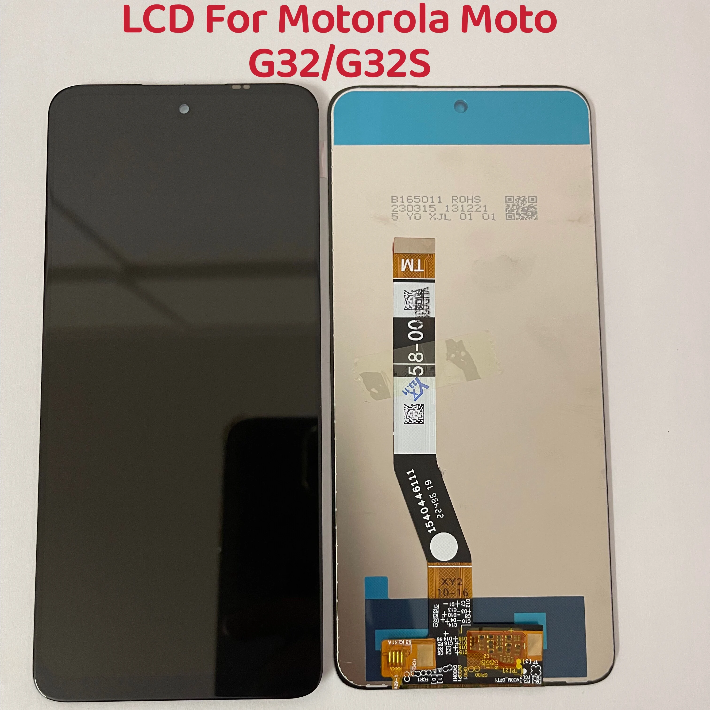 

10 PCS/Lot 6.5'' LCD For Motorola For Moto G32 LCD Display Touch Screen Digitizer Assembly Replacement For Motorola G32S LCD