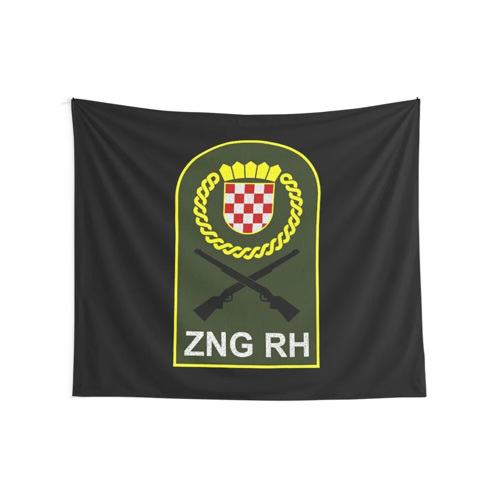 ZNG RH Хорватский армейский флаг гобелен аксессуары для украшения комнаты декор