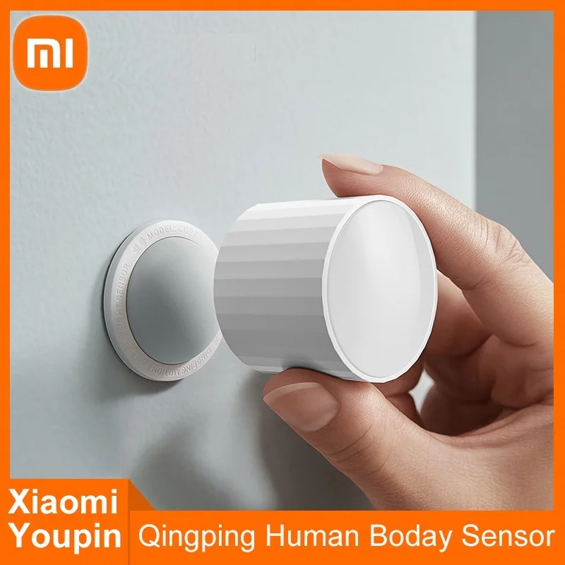 

Датчик движения тела Xiaomi qingping Human Pet, умный датчик движения и освещения, магнитное раздельное основание, работает с приложением Mi home