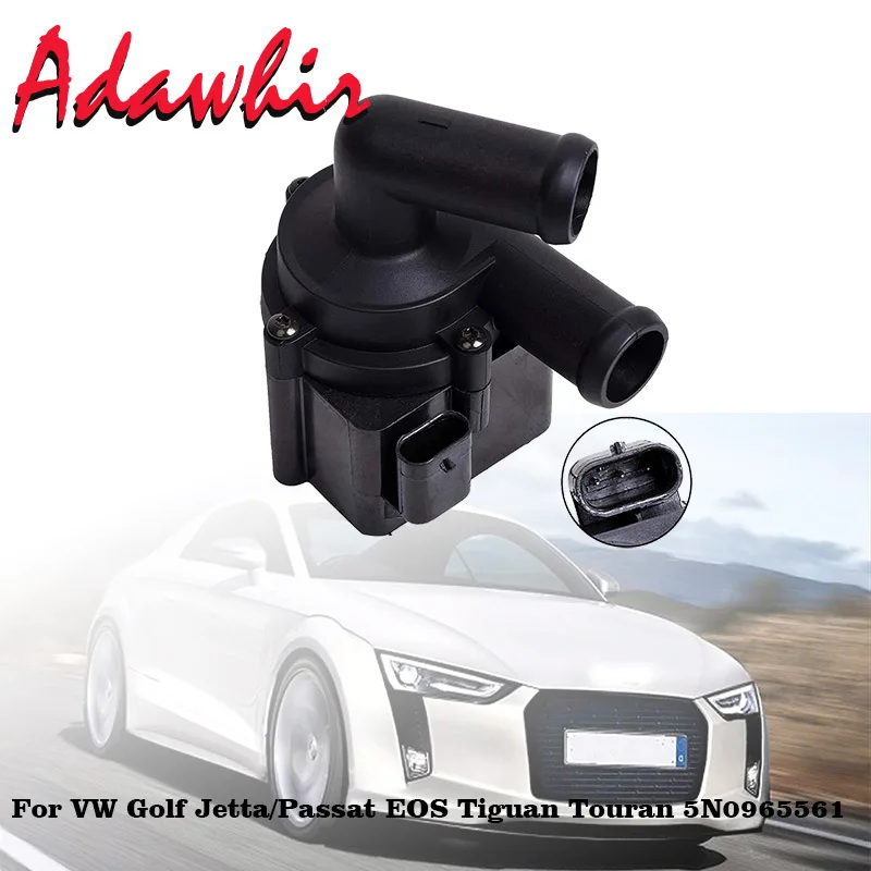 

Car Engine Cooling Water Pump Auxiliary For For VW Golf Jetta/Passat EOS Tiguan Touran 5N0965561