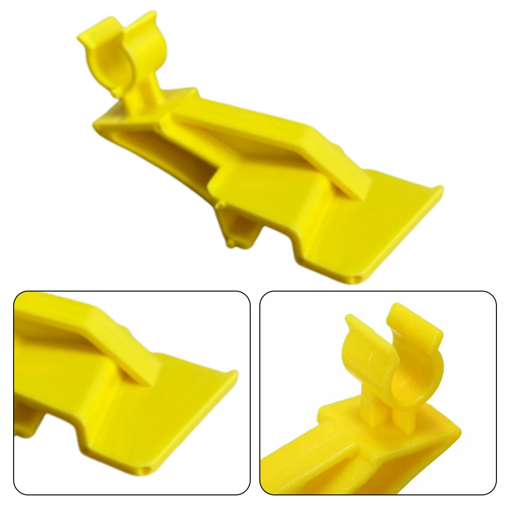 

Durable High Quality Hood Stay Clip Retainer Plastic Replacements Yellow 16828 1763358 8A6116828AC Accessories