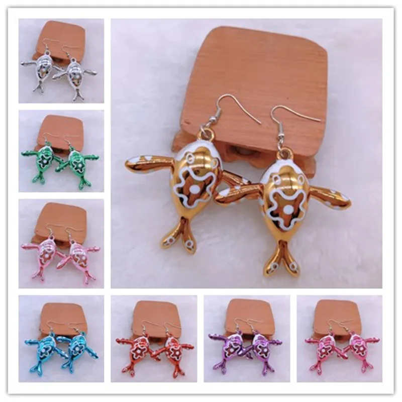 Новые акриловые цветные серьги Искусственные сделай сам персонализированный