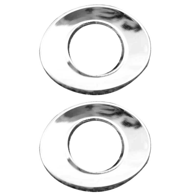 

2X Car Camera Bright Circle for Volvo XC90 XC60 S80L S60 V60 S40 30716060 Reversing Mirror Camera Plated Ring
